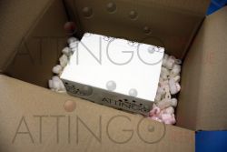 Festplatte verpacken Karton flo pak