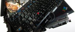 ID 149 notebook ibm zerstoert tastatur nahaufnahme