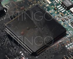 ID 156 festplatte verbrannt prozessor nahaufnahme