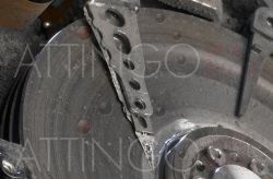 ID 168 festplatte verunreinigt magnetpartikel