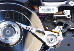 ID 182 festplatte innenleben defekt einblick