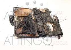 ID 226 brand notebook komplett ruiniert